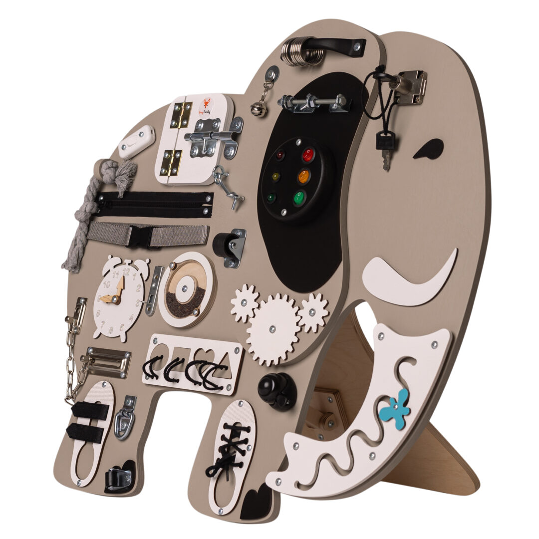 Tablica manipulacyjna Słoń Kostek Zgrywus - obrazek 7