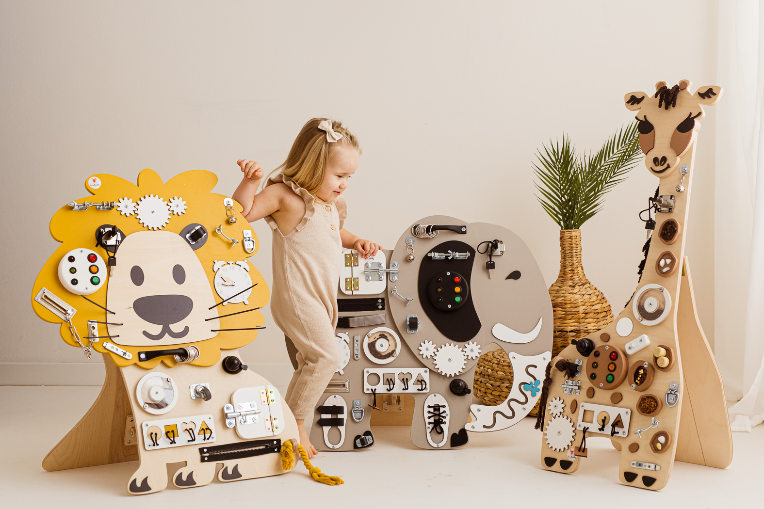 Tablica manipulacyjna Słoń Kostek Zgrywus - obrazek 4