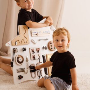 Tablica manipulacyjna Domek XL BIAŁY